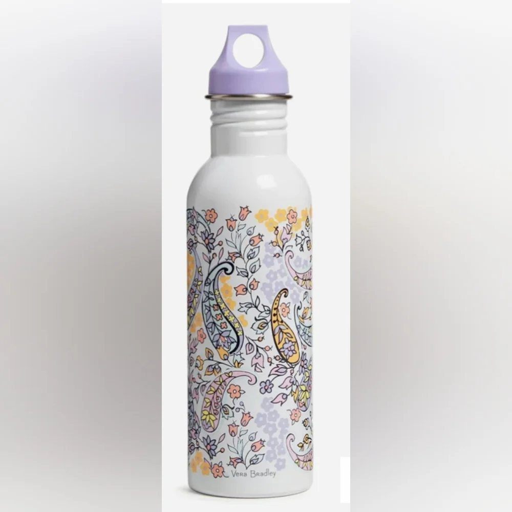 *3/$20 NWT Vera Bradley Stainless Steel Water Bottle - Picture 1 of 3
